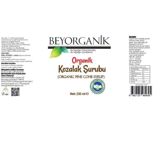 Organik Karaorman Çamı Kozalak Şurubu (230 gr) Beyorganik