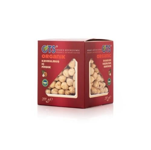 Organik Kavrulmuş Fındık (200 gr) OTS