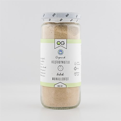 Organik Keçiboynuzlu Bebek Muhallebi Karışımı (320 gr) OG