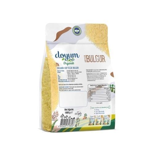 Organik Köftelik Bulgur (1 kg) Doyum