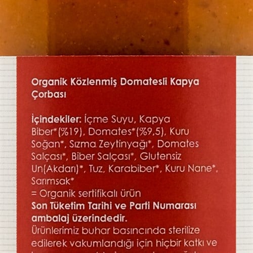 Organik Közlenmiş Domatesli Kapya Çorbası (450 ml) Magida