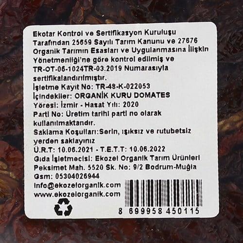 Organik Kuru Domates (250 gr), Ekozel