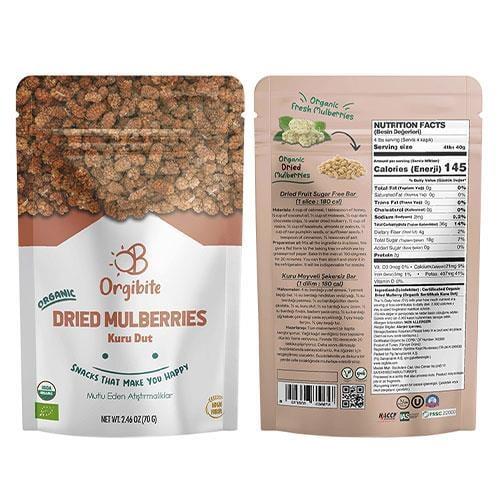 Organik Kuru Dut (70 gr) Orgibite