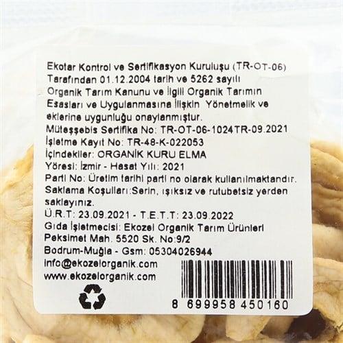 Organik Kuru Elma (100 gr), Ekozel