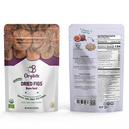 Organik Kuru İncir (250 gr) Orgibite