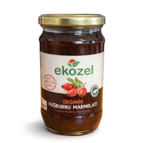 Organik Kuşburnu Marmelatı (280 g) Ekozel