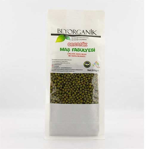 Organik Maş Fasulyesi (500 gr) Beyorganik(Pestisit ve Aflatoksin Analizli)