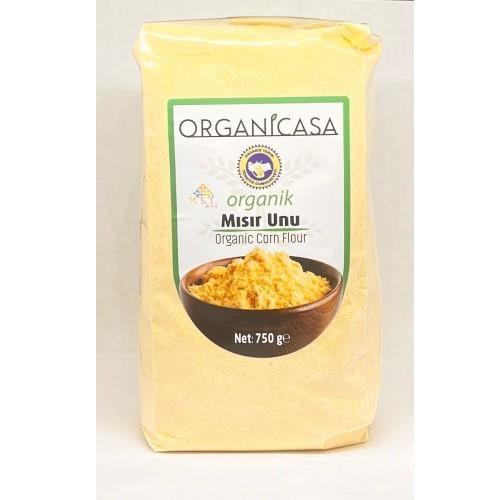 Organik Mısır Unu (750 gr) Organicasa