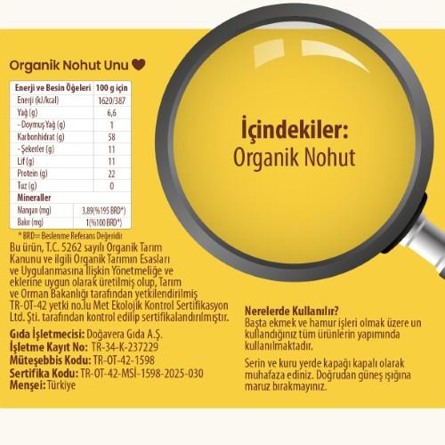 Organik Nohut Unu (350 gr) weFOOD