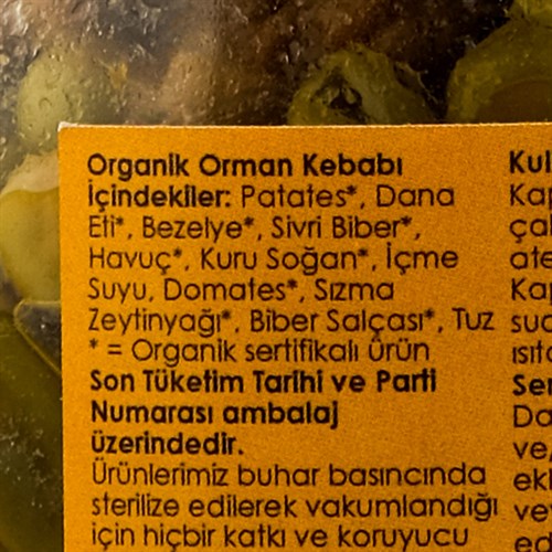 Organik Orman Kebabı (310 gr) Magida