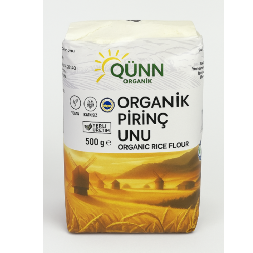 Organik Pirinç unu (500 GR ) Qünn