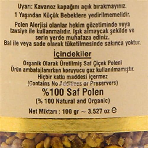 Organik Polen (100 gr), Saff1011