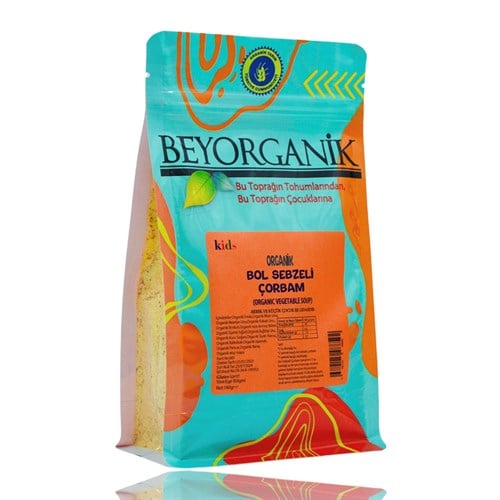 Organik 9 Sebzeli Çorbam (160 gr) Beyorganik(Pestisit ve Aflatoksin Analizli)