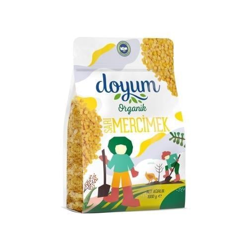 Organik Sarı Mercimek (1 kg) Doyum