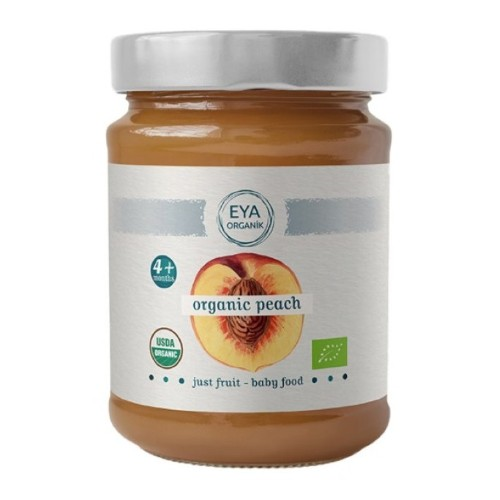 Organik Şeftali Püresi (100 Gr) Eya Organik