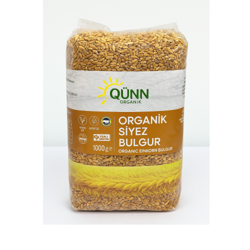 Organik Siyez Bulguru (1000 GR ) Qünn