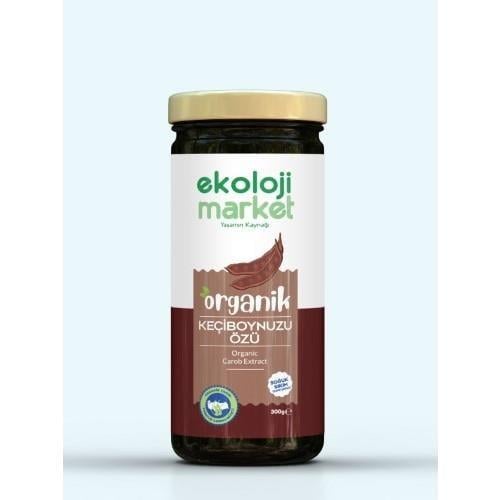 Organik Soğuk Sıkım Keçiboynuzu Özü (300 gr) Ekoloji Market