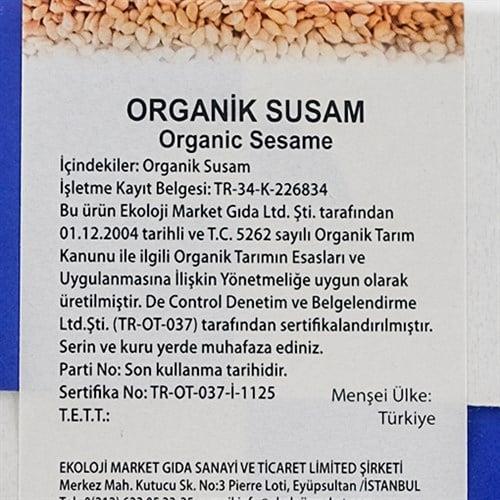 Organik Susam (50 gr) Ekoloji Market