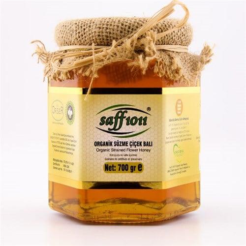 Organik Süzme Çiçek Balı (700 gr), Saff1011