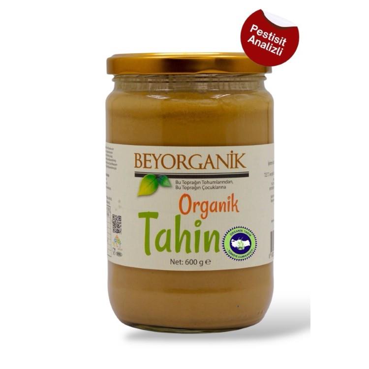 Organik Tahin (600gr) (SALMONELLA ANALİZLİ) Beyorganik