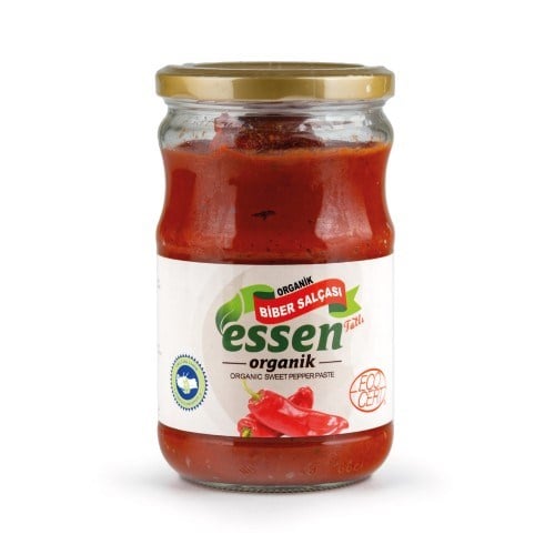 Organik Tatlı Biber Salçası (610 gr) Essen