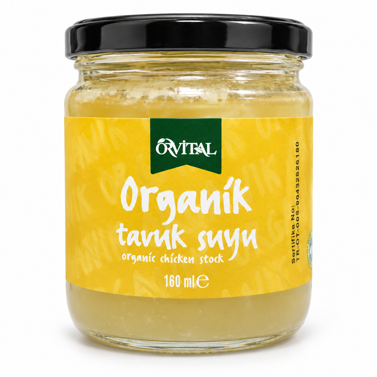 Organik Tavuk Suyu (160 ml) Orvital