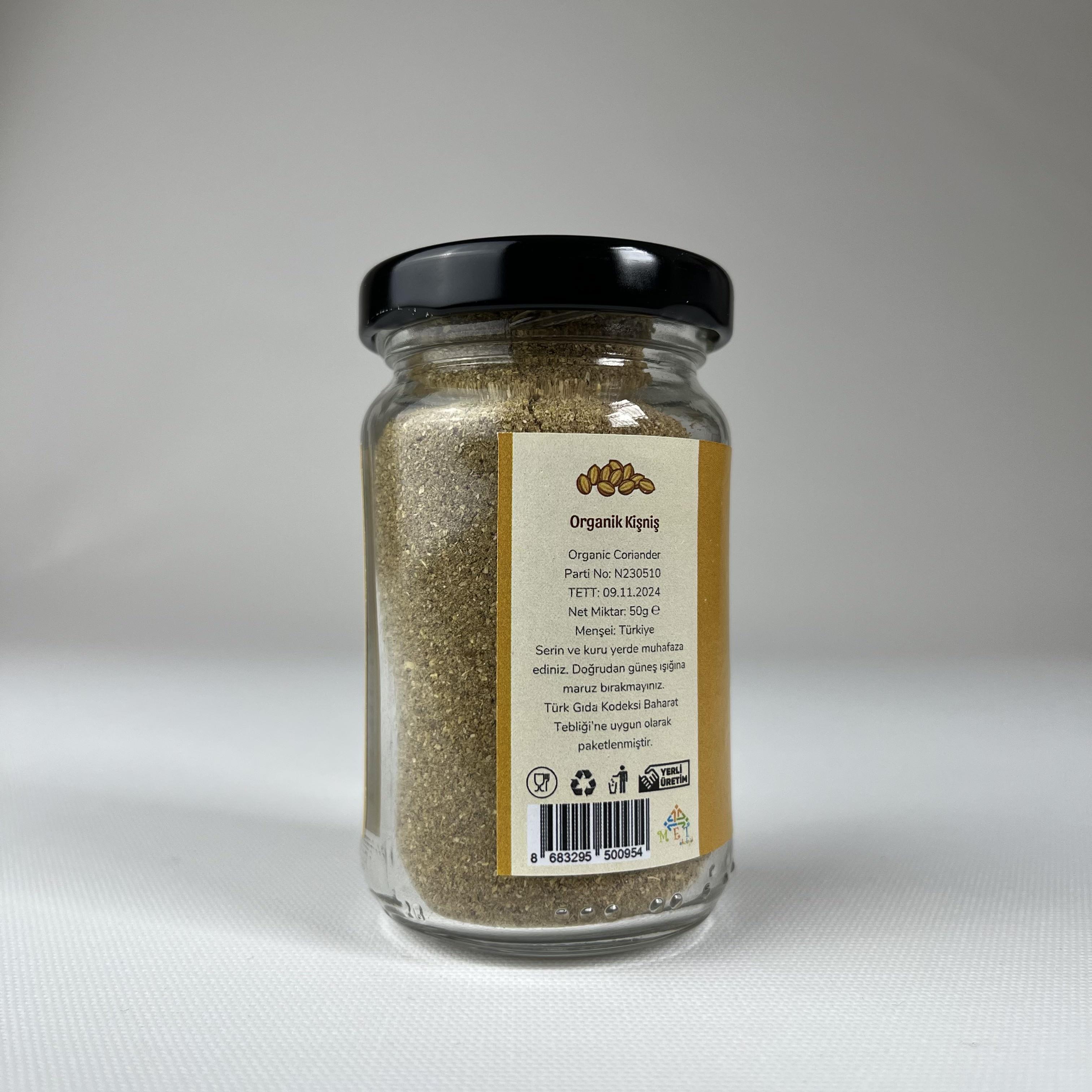 Organik Toz Kişniş (50 gr) Doğal BiMarket