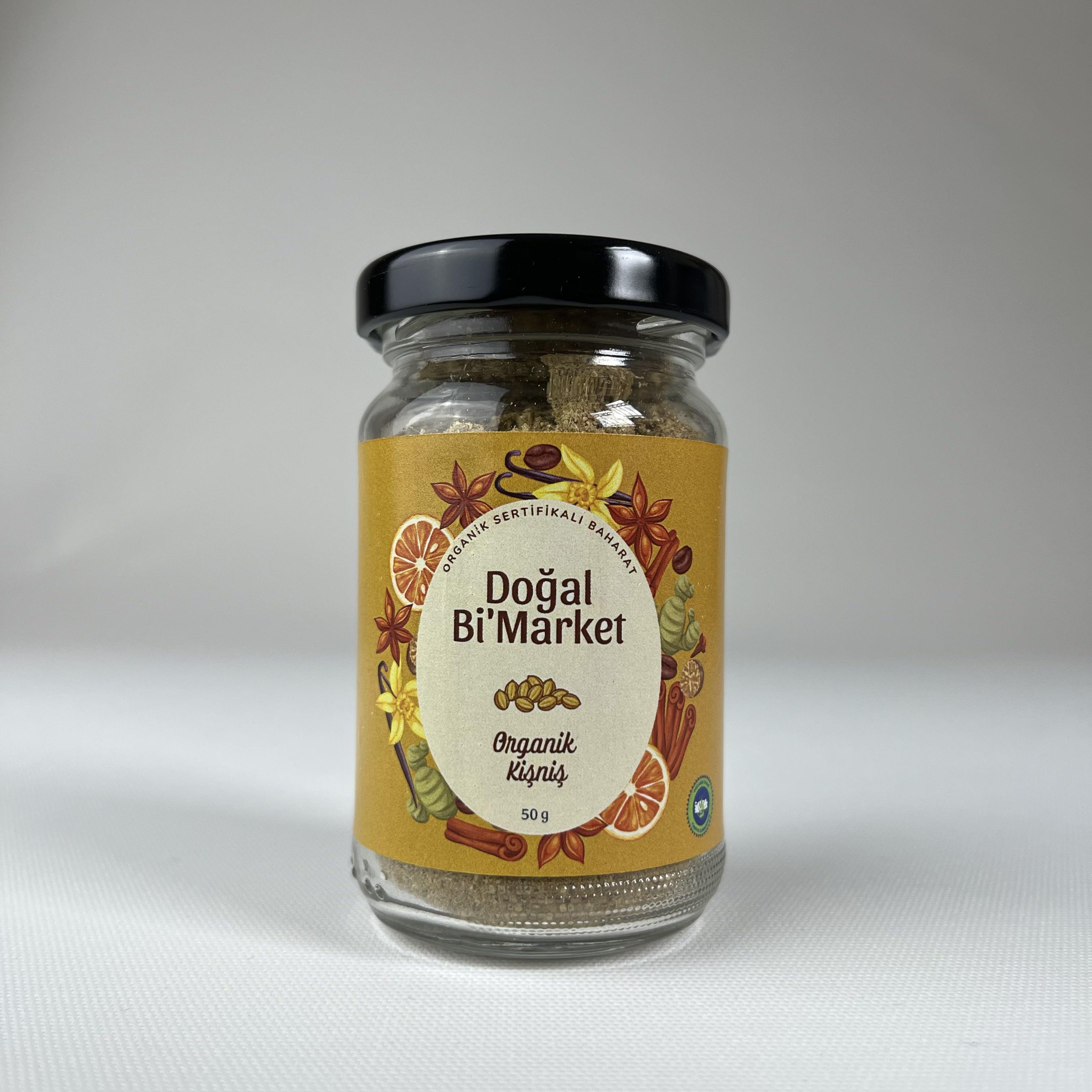 Organik Toz Kişniş (50 gr) Doğal BiMarket