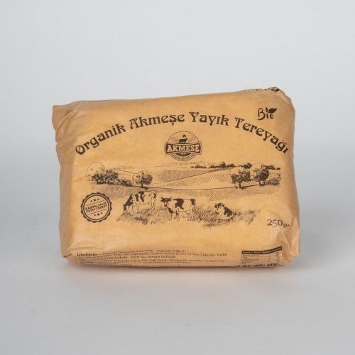 Organik Yayık Tereyağı (250 gr) Akmeşe