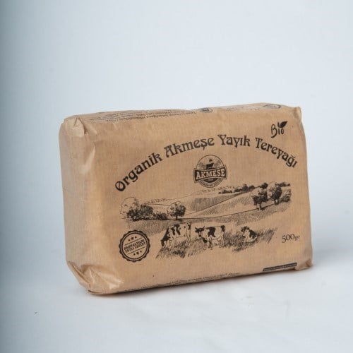 Organik Yayık Tereyağı (500 gr) Akmeşe