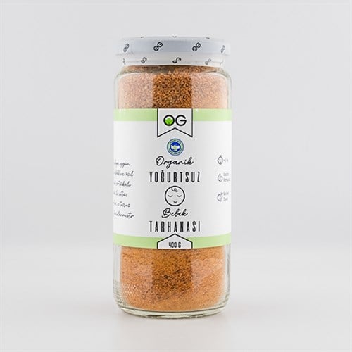 Organik Yoğurtsuz Bebek Tarhanası (400 gr) OG