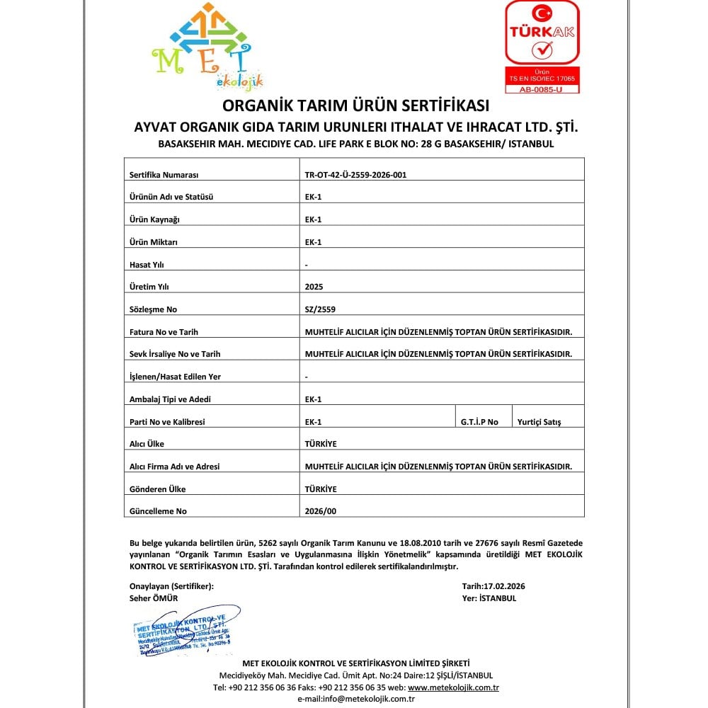 Organik Yumurta (10 lu) Ayvat