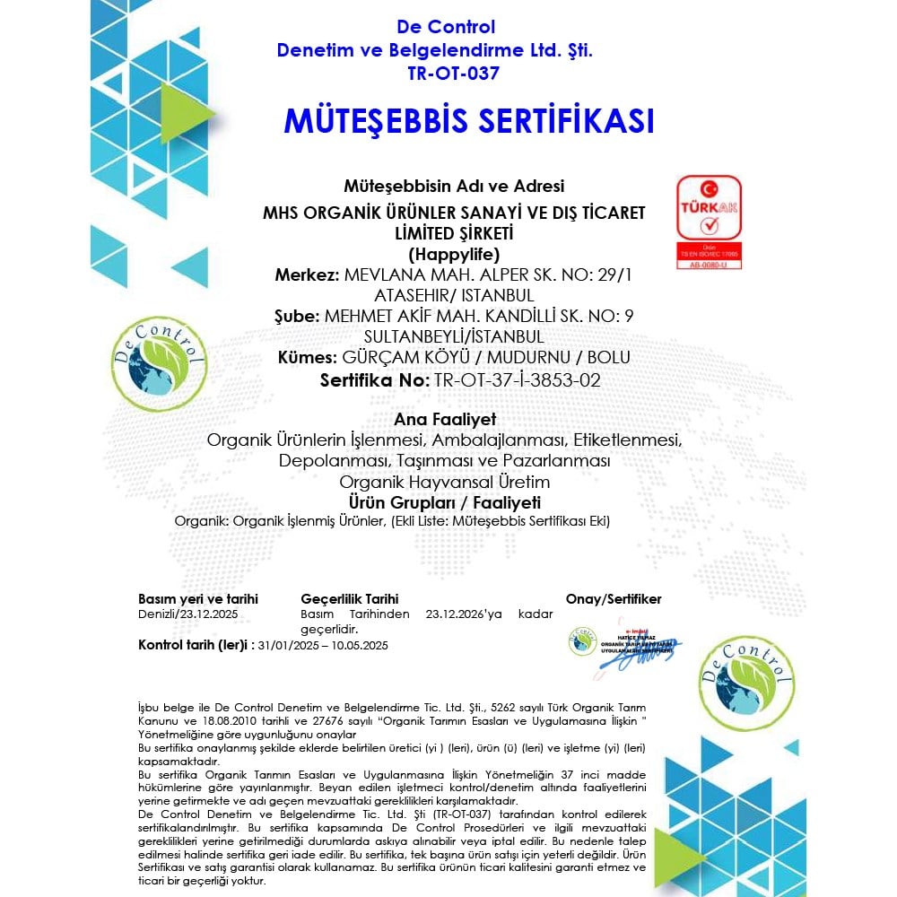 Organik Yumurta (10 lu) Happy Life