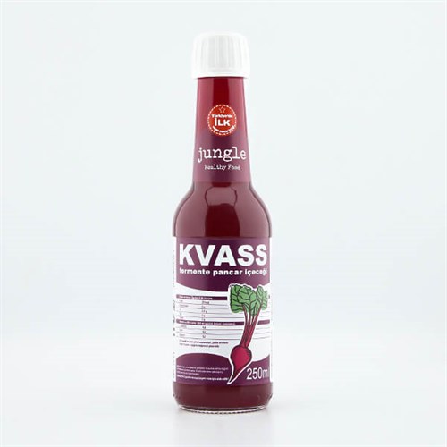 Pancar Kvass - Fermente Pancar İçeceği (250 ml) Jungle