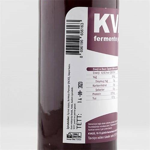 Pancar Kvass - Fermente Pancar İçeceği (750 ml) Jungle