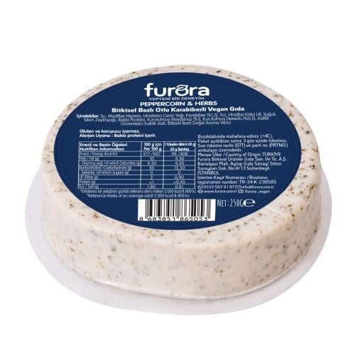 Peppercorn&Herbs Otlu Biberli Vegan Gıda (250 gr) Furora