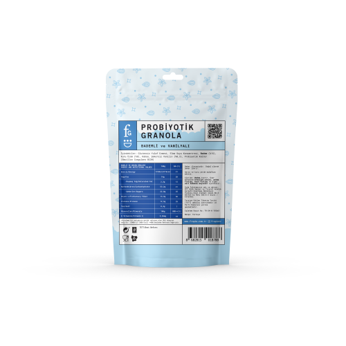 Probiyotik Granola - Bademli & Vanilyalı (200 gr) Fropie