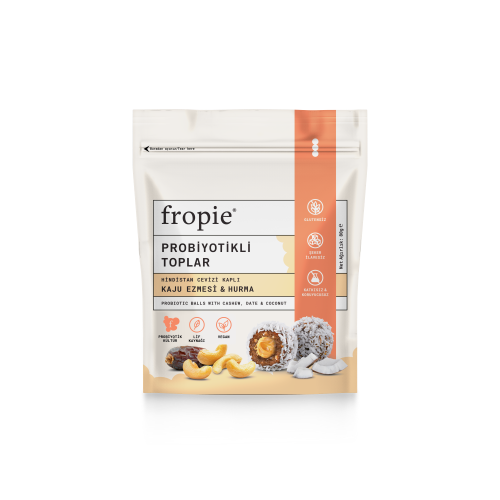 Probiyotik Hurma Topları - Kaju Ezmeli (80 gr) Fropie