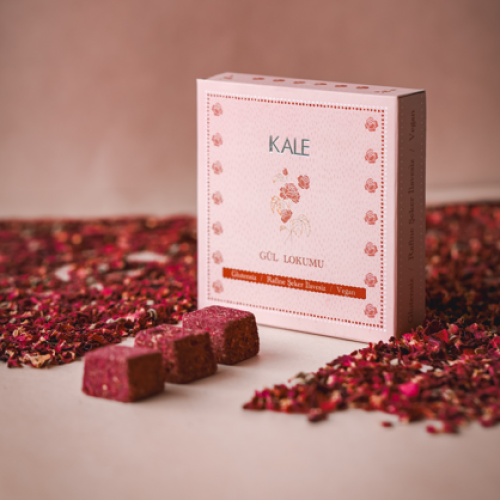 Rafine Şeker İlavesiz Gül Lokumu (115gr) Kale