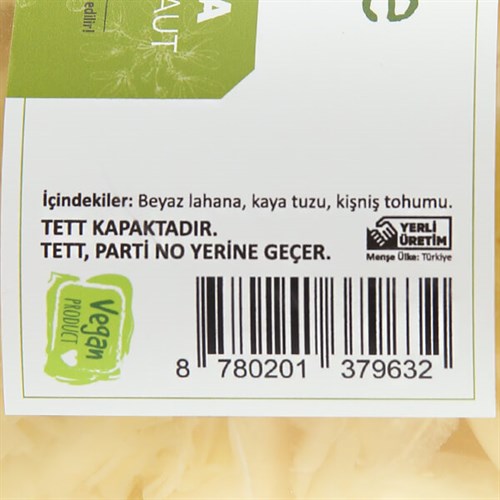 Sauerkraut - Kişnişli Ekşi Lahana (580gr) Jungle