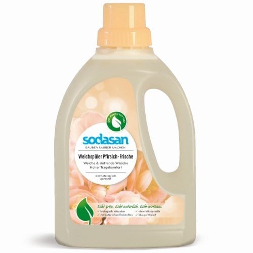 Şeftali Ferahlığı Çamaşır Yumuşatıcısı (750 Ml) Sodasan