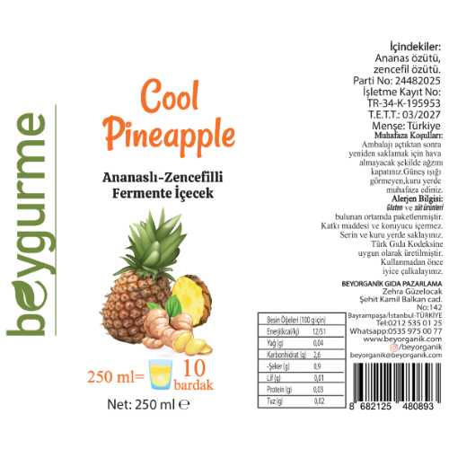 Serin Yaz Ikilisi Cool Pineapple & Karamürverli Karadut Özü 2li set Beygurme