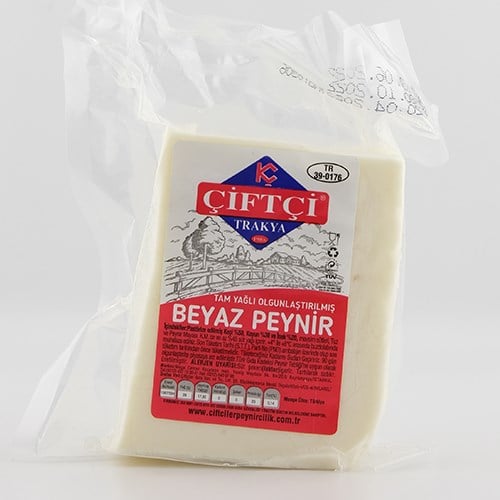 Beyaz Peynir %50 Keçi, %30 Koyun. %20 İnek  (350 gr) Çiftçi Trakya
