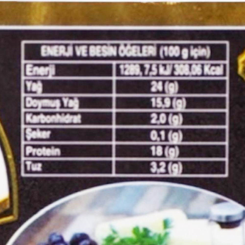 Tam Yağlı Klasik İnek Peyniri  (650 gr) Uysal