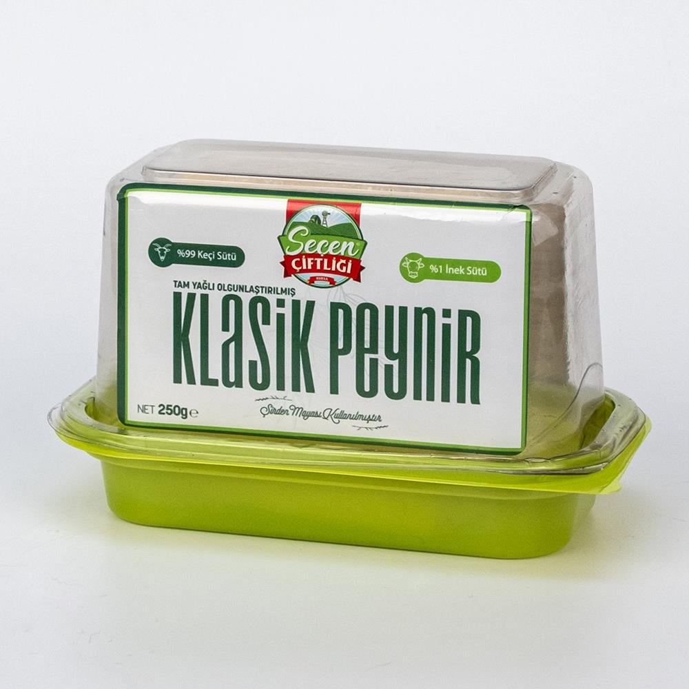 Tam Yağlı Olg %100 Keçi Klasik Beyaz Peynir (250 gr) Seçen Çiftliği
