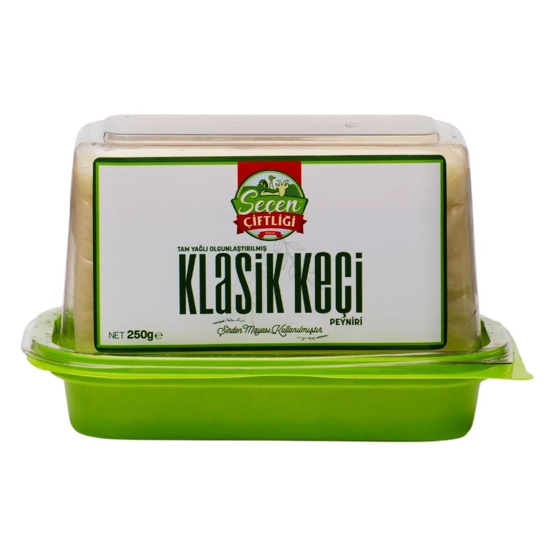 Tam Yağlı Olg %100 Keçi Klasik Beyaz Peynir (250 gr) Seçen Çiftliği