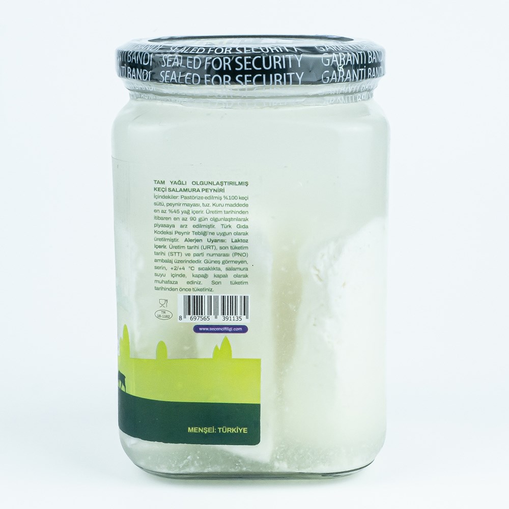Tam Yağlı Olg. Keçi Klasik Salamura Peynir (300 g) Seçen Çiftliği