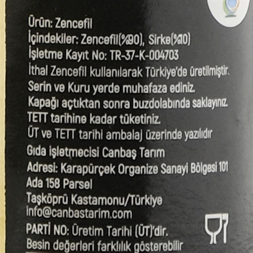 Zencefil Ezmesi (100 gr) Canbaş