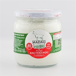 %100 Keçi Süzme Yoğurt (400 gr) Madalı görseli.