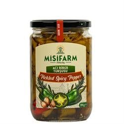 Acı Biber Turşusu (550 gr) Misi Farm